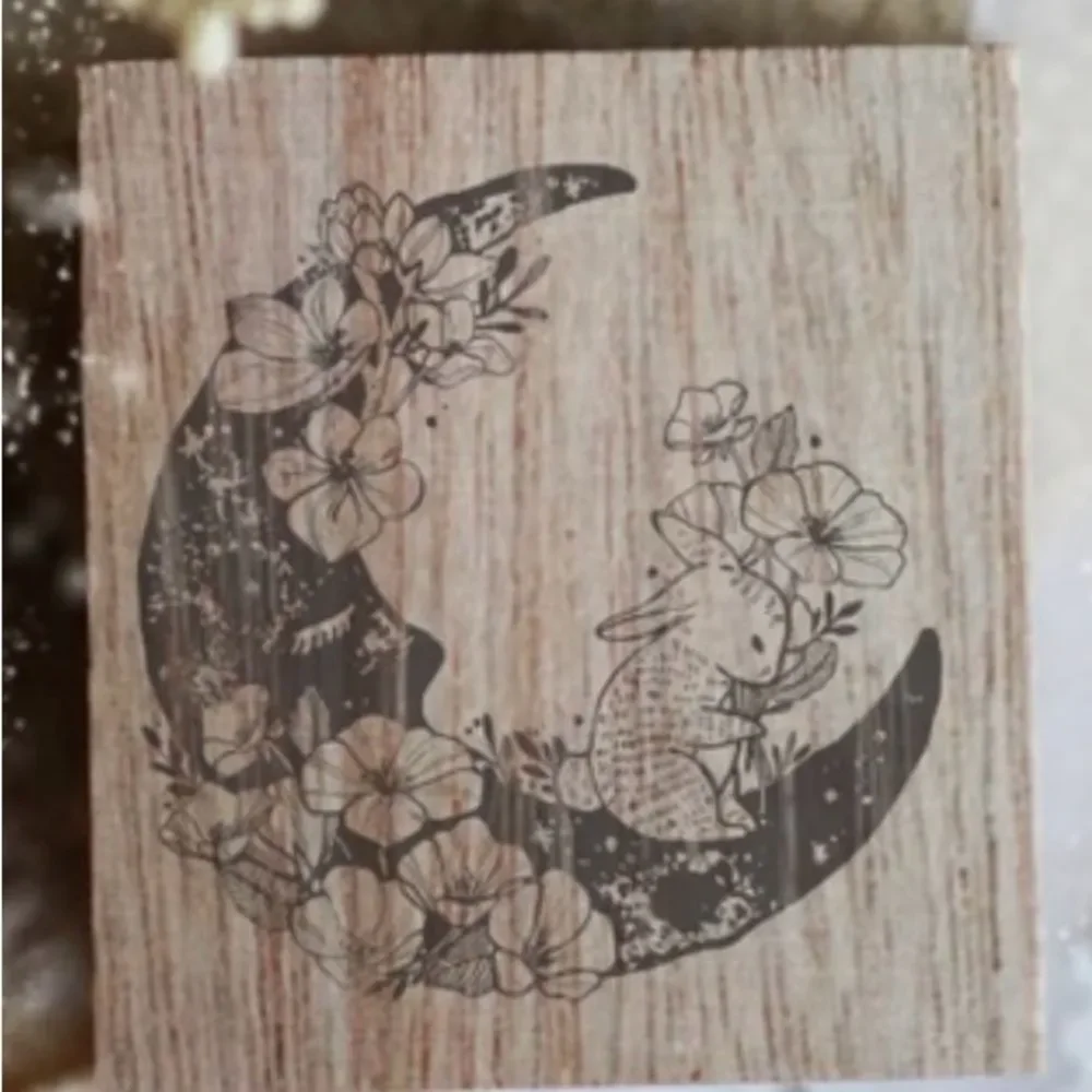 Black milk project wooden stamp new